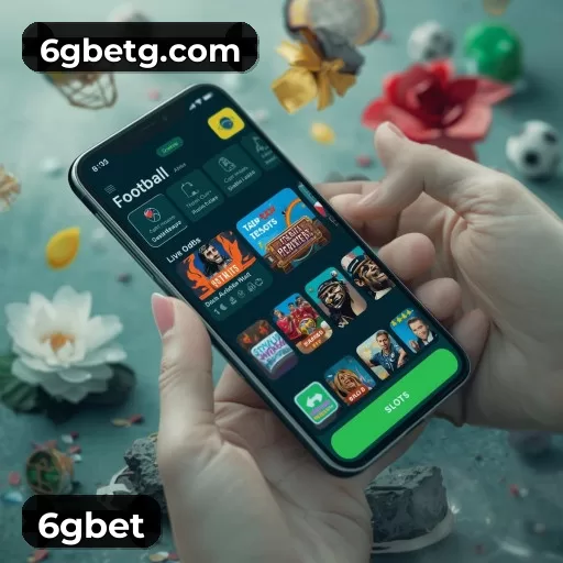 App 6gbet na tela inicial do iPhone via PWA Safari